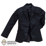 Coat: Redman Black Waist Jacket