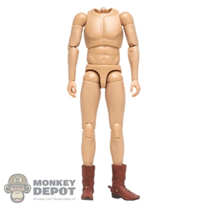 Figure: Star Ace Shorter Mens Body w/Molded Cowboy Boots