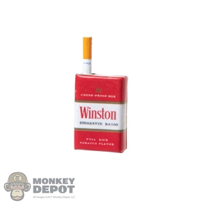 Smokes: Star Ace Pack of Winston Cigarettes w/Removable Cigarette