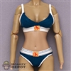 Lingerie: SA Toys CK Blue Bra and Underwear Set