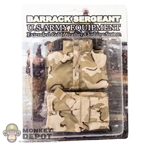 Uniform Set: Barrack Sergeant Desert Tri Color Uniform