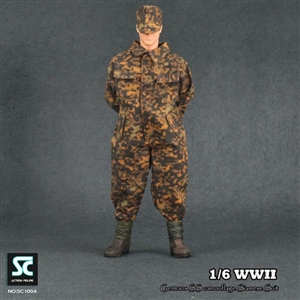 Uniform Set: Soldier Country German WWII SS Camouflage Siamese Suit (SC1004)