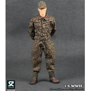 Uniform Set: Soldier Country WWII German SS Peas Camouflage Uniforms Suit (SC1002)