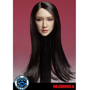 Head: Super Duck Asian Head Ver. 3 w/Black Hair (SUD-SDH003A)
