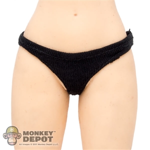 Panties: Super Duck Female Black Underwear