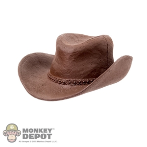 Hat: Super Duck Female Molded Brown Cowboy Hat