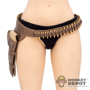 Holster: Super Duck Brown Female Leatherlike Left Holster