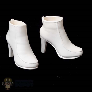 Boots: Super Duck Female White Boots