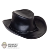Hat: Super Duck Female Black Cowboy Hat