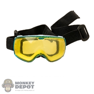 Goggles: Special Figures Mens Yellow Tint Ski Mask