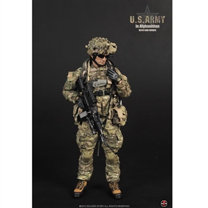 Boxed Figure: Soldier Story US Army in Afghanistan M249 Saw Gunner (SS-068)