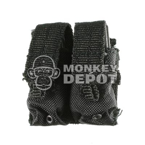 Pouch Soldier Story M4 Mag Double Flap Type Black MOLLE