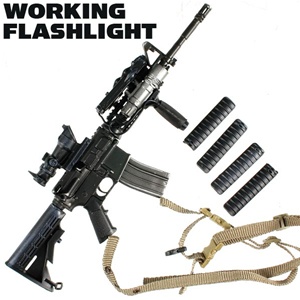 Rifle: Soldier Story M4 Carbine w/Working Flashlight