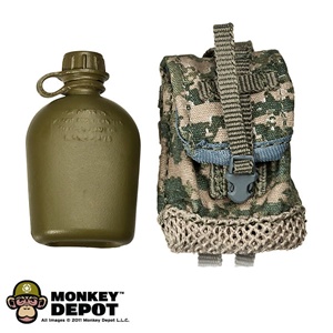 Pouch: Soldier Story Canteen/General Purpose w/Canteen ACU MOLLE
