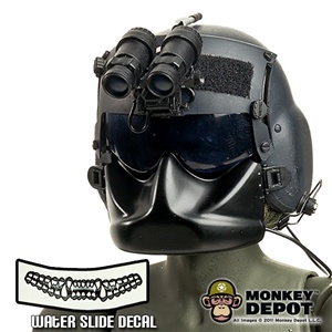 Helmet: Soldier Story HGU-56 w/MFS, ANVIS-9 NVG