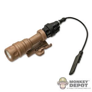 Flashlight: Soldier Story Surefire Vampire Rail Mount - Tan