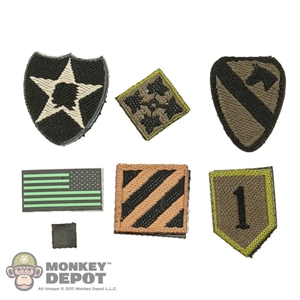 Insignia: Soldier Story US Army Divisions + Flag
