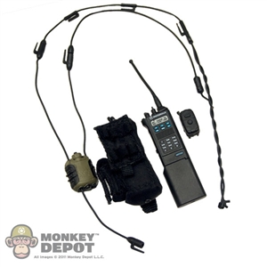 Radio: Soldier Story Saber Radio w/ Quietops Tactical Communication Headset & Pouch