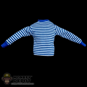 Shirt: Soldier Story Blue/White Striped Long Sleeve