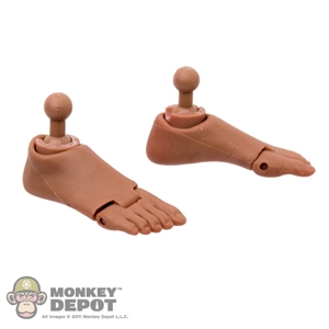 Feet: Soldier Story S2.5 Feet w/Ankle Pegs