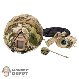 Helmet: Soldier Story FAST Carbon Helmet w/PVS-14 NVG