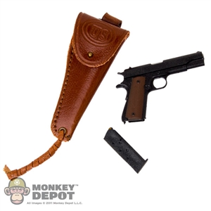 Pistol: Soldier Story US WWII M1911 .45 w/Holster