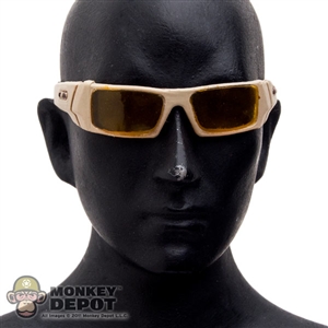 Glasses: Soldier Story Tan Gascan Sunglasses