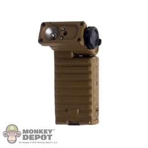 Flashlight: Soldier Story Tan Streamlight Sidewinder Flashlight