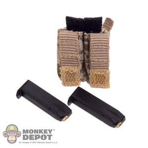 Ammo: Soldier Story AOR1 Double Mag Pouch w/Ammo