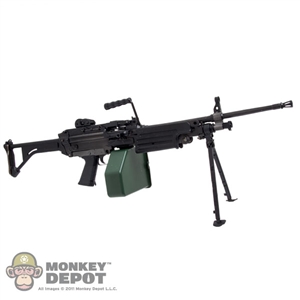 Rifle: Soldier Story M249 MK1 Machine Gun w/200rd Ammo Drum