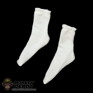 Socks: Soldier Story White Socks