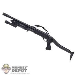 Rifle: Soldier Story M870 Folding Stock w/Light & Breacher Muzzle