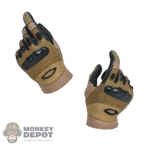 Hands: Soldier Story Mens Molded Gloved Weapon Hands