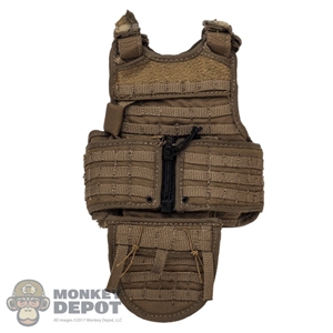 Vest: Soldier Story Mens Paraclete RAV Tactical Armor Vest w/Zip Up MOLLE Back Panel