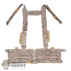 Vest: Soldier Story Mens EI AOR1 MPCR Molle Chest Rig (Light Snow Camo Spray)