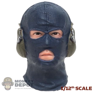 Head: Soldier Story 1/12 Mens Head w/Molded Balaclava + Headset