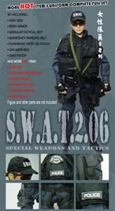 Uniform Set Playhouse SWAT Gear Female