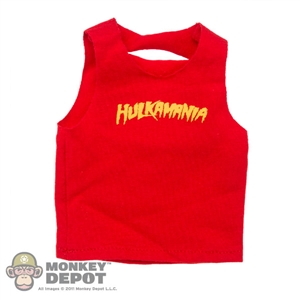 Shirt: Storm Collectibles Red Hulkamania Tank Top
