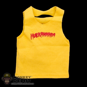 Shirt: Storm Collectibles Yellow Hulkamania Tank Top