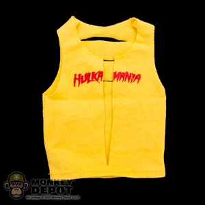 Shirt: Storm Collectibles Torn Yellow Hulkamania Tank Top