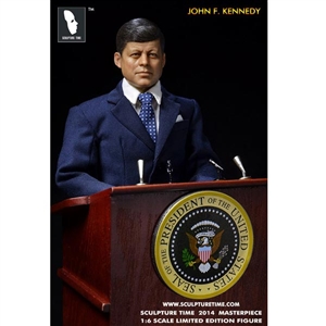 Boxed Figure: Sculpture Time John F. Kennedy (ST-003)