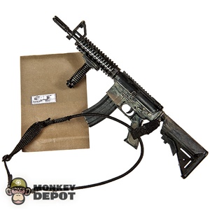 Rifle: Playhouse Mk18 w/CQD Grip, 100 MPH Tape, Label, Sling