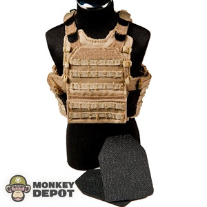 Vest: Playhouse Vel-Tye Hugger w/Side Plate Pockets