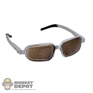 Glasses: Subway Silver Rim Sunglasses