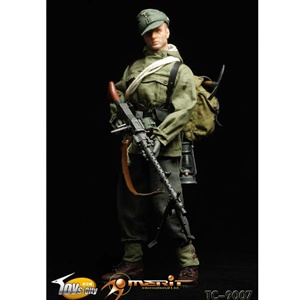 Toys City German Mountain Troop MG34 Gunner TCT-9007