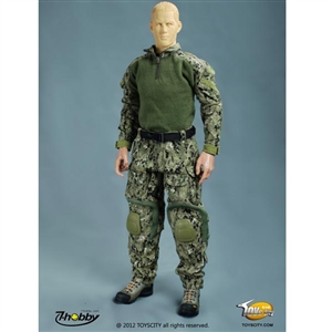 Uniform Set: Toys City Gen3 Combat Uniform Set In Digi 2 Woodland (TCT-62006B)