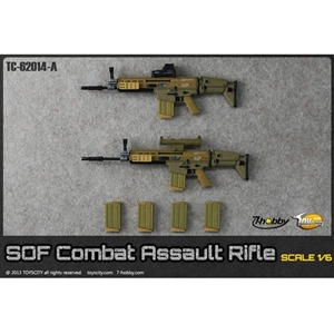 Rifle: Toys City SOF Combat Assault Rifle Set – Desert (TCT-62014A)