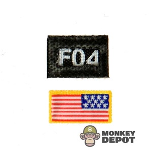 Insignia: Toys City Flag and Designator Velcro Backed