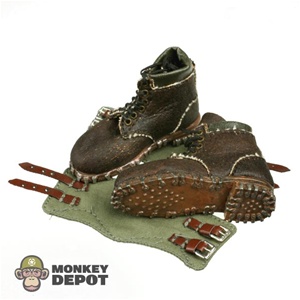 Boots: Toys City German WWII Mountain w/Gaiters