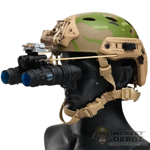 Helmet: Toys City Fast Bump w/PVS-15 NVG - Multicam